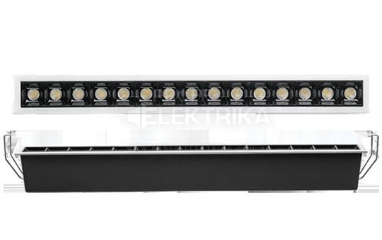 Фото Cветильник  врезной линейный BDL45/20W 4000К FROST Edge VISION