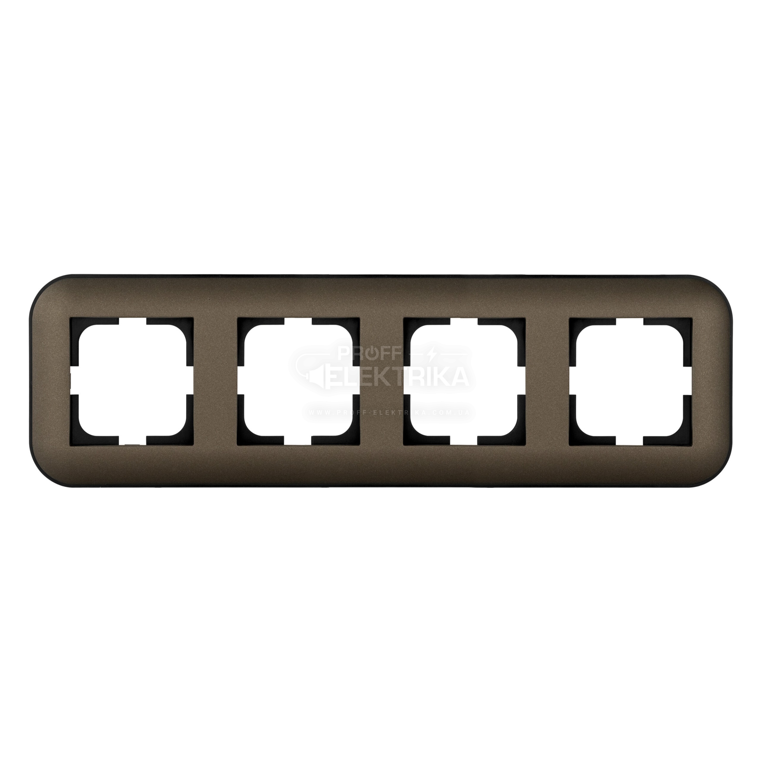 Фото Рамка 4 поста Мокко чорний LOFT