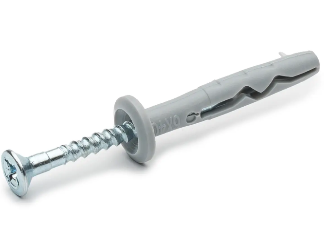 Фото 2 Дюбель із шурупом швидкий монтаж 6*80 100 шт./уп.