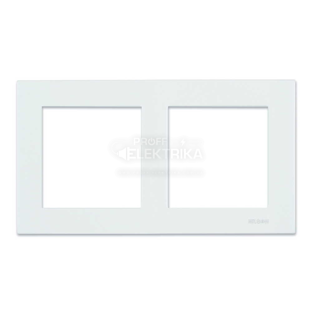 Фото Рамка 2 поста Білий універсальна MODA