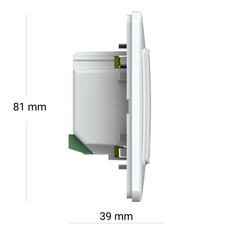 Фото 3 Терморегулятор terneo s білий