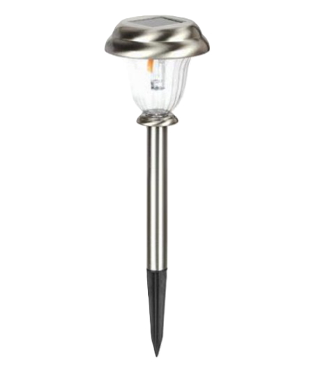 Фото Світильник садово-парковий на сонячній батареї HALLEY HOROZ 078-006-0001-010