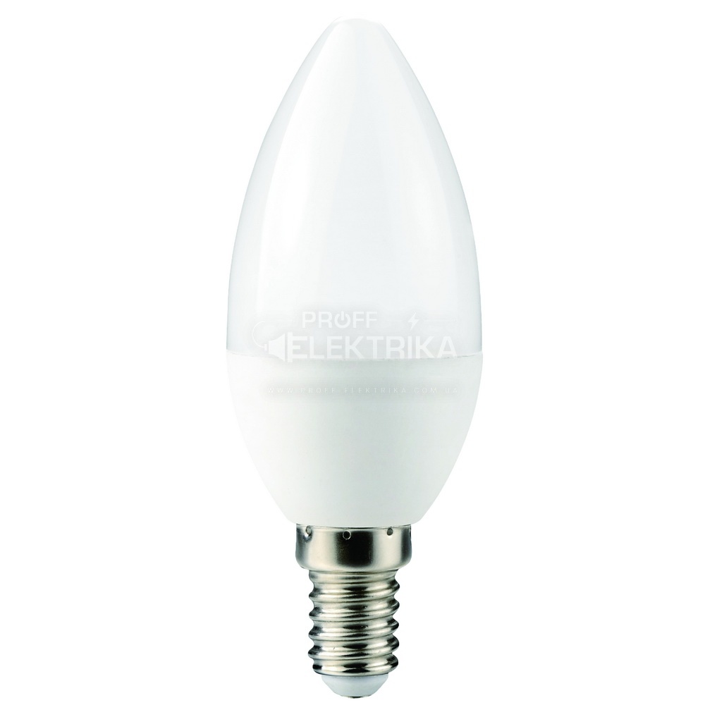 Фото Лампа свеча С37 Е14 5,5W 2700K 220V VITO