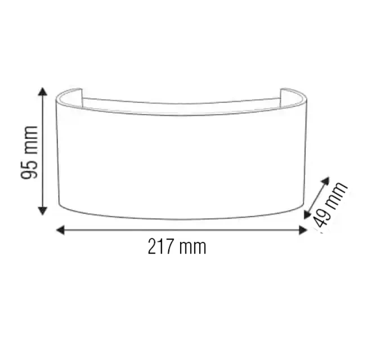 Фото 2 Світлодіодний фасадний світильник PROTON-8 HOROZ 076-039-0008-010