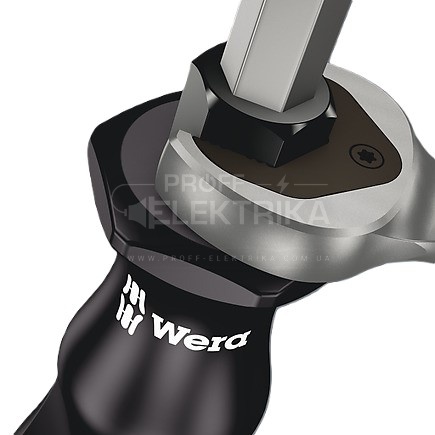 Фото 3 Набор ударных отверток под трещетку 1/4 WERA Kraftform 932 S/6 Phillips 05018283001