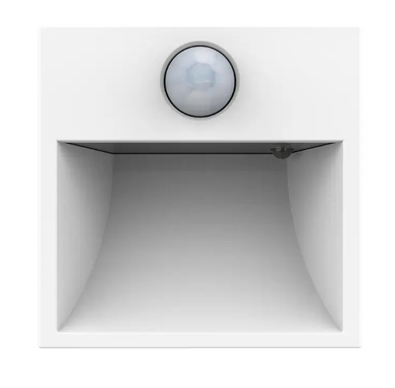 Фото 2 Механизм светильника для лестницы Подсветка пола с датчиком движения белый Livolo