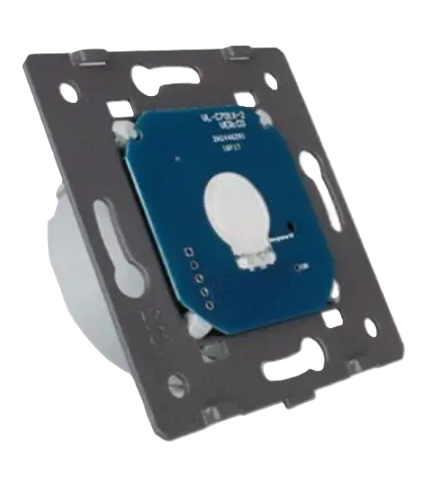 Фото 2 Механизм сенсорный бесшумный проходной/перекрестный выключатель 1 сенсор Livolo