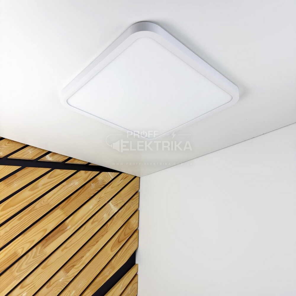 Фото 4 Светильник LED MILLENNIUM 50W 5000K квадрат белый Violux 352144