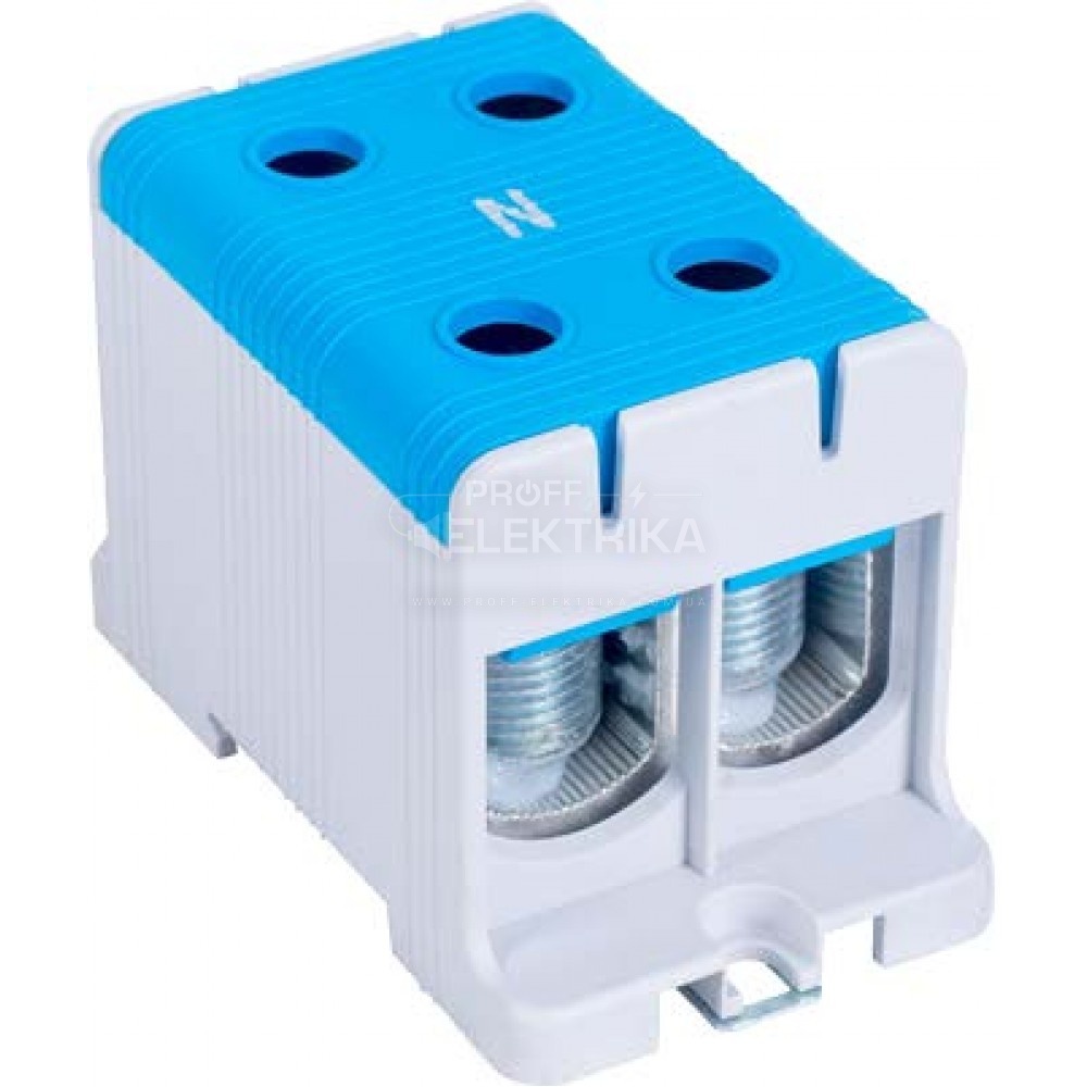 Фото Клемма тройная UTB 3-150 синий TAKEL