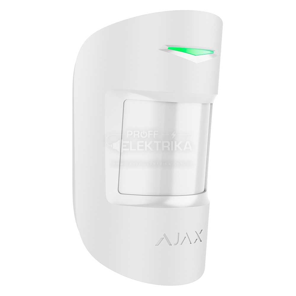 Фото 2 Беспроводной датчик движения с микроволновым сенсором Ajax MotionProtect Plus белый