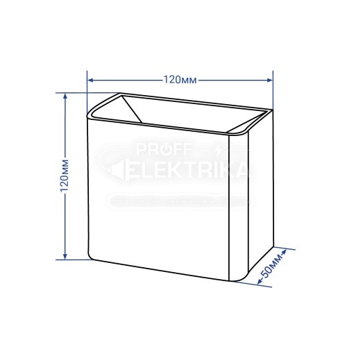 Фото 3 Архитектурный светодиодный накладной светильник Feron DH028 3Вт 4000K черный