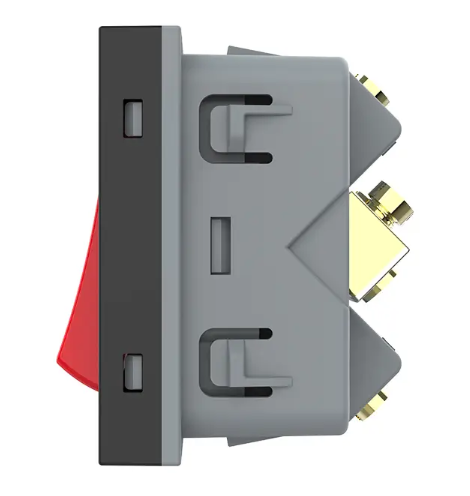 Фото 2 Механизм мастер выключатель 20 ампер черный Livolo