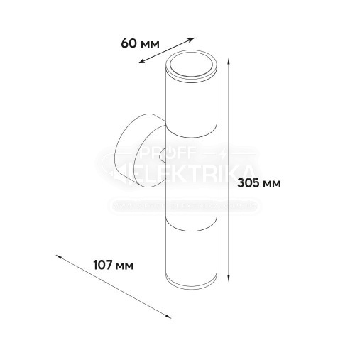 Фото 2 Архитектурный накладной светильник Ardero DH0142ARD под лампу черный