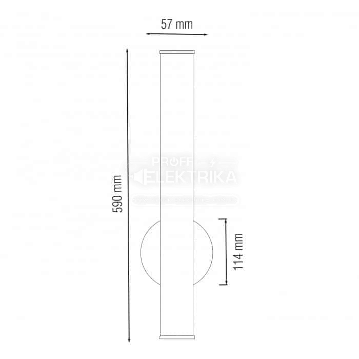 Фото 2 Светодиодная подсветка зеркал-картин SUNA-15 Белый HOROZ