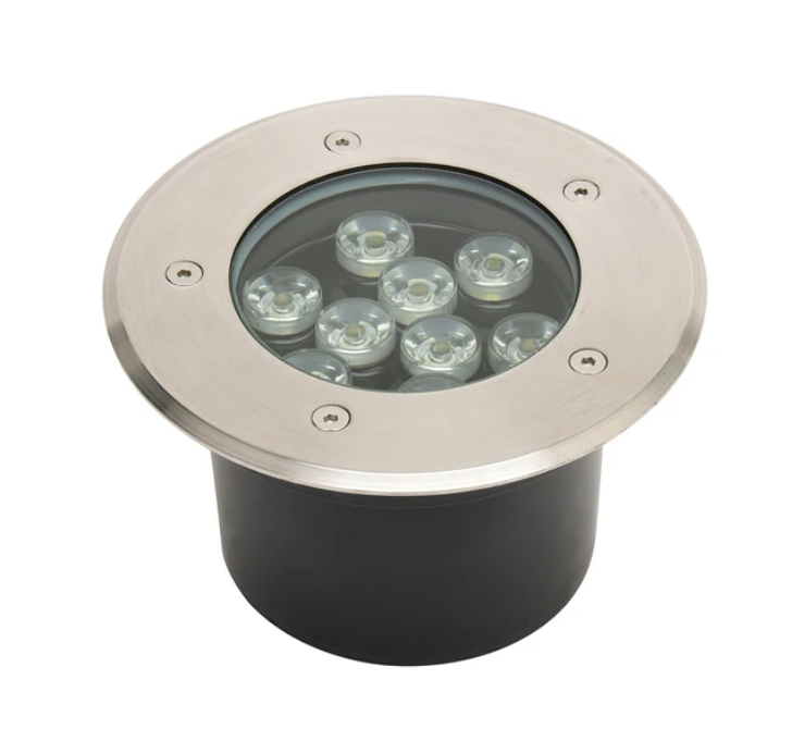 Фото Світлодіодний тротуарний світильник 9W 4000K AZUR-9 HOROZ 079-029-0009-010