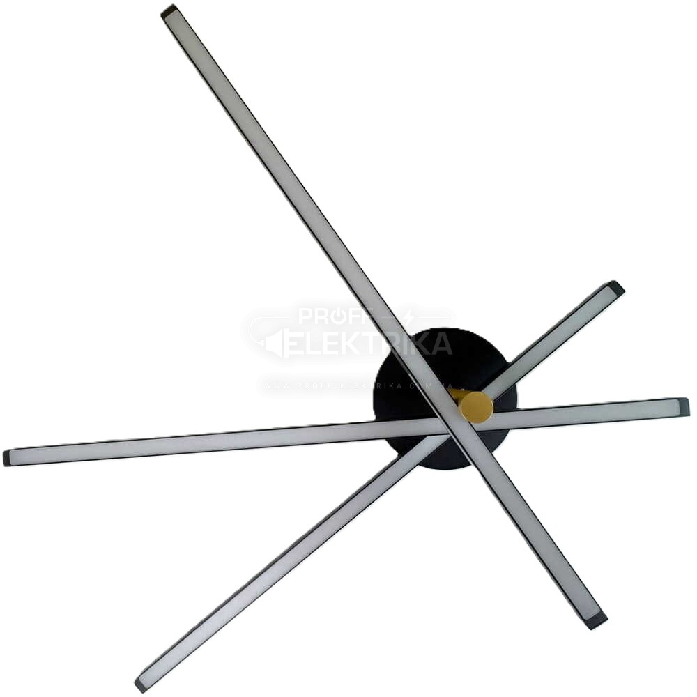 Фото 3 Светильник LED RIXOS 60W 4000K IP20 поворотный песочно-черный + золото Violux 200170​