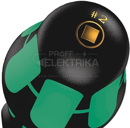 Фото 2 Отвертка для винтов с внутренним квадратом 368 # 2×100 мм 05117684001