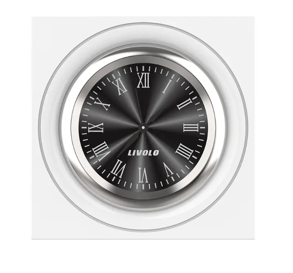 Фото 3 Механізм годинник білий Livolo