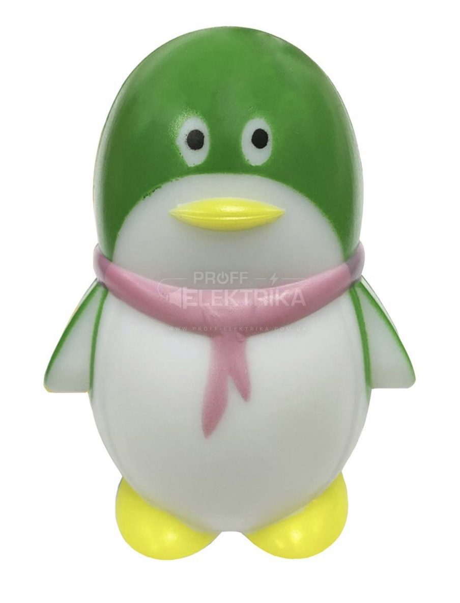 Фото Ночник LED "Пингвин" зеленый Lemanso