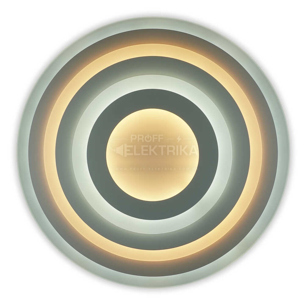 Фото 2 Світильник LED smart DARTS пульт 90W 3000-6000K IP20 коло Violux 220465