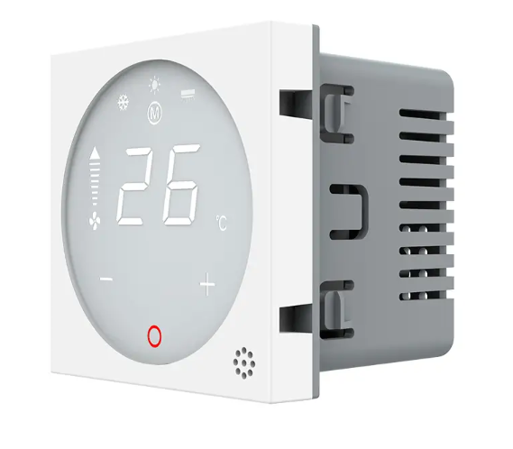 Фото Модуль термостат управления конвектором фанкойлом белый Livolo