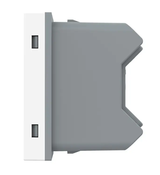 Фото 3 Механізм універсальна розетка 2 в 1 білий Livolo