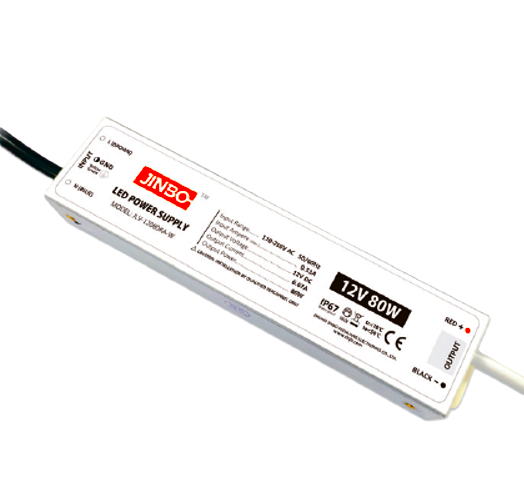 Фото Блок живлення JLV-24080-W 24v 80W 3,33A IP67 JINBO