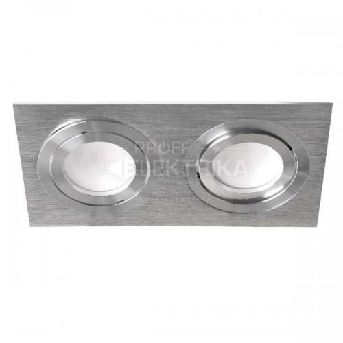 Фото Светильник двойной поворотный DL6122 MR16 G5.3 Алюминий FERON