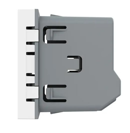 Фото 3 Механизм сенсорный проходной/перекрестный выключатель Sense 2 сенсора белый Livolo