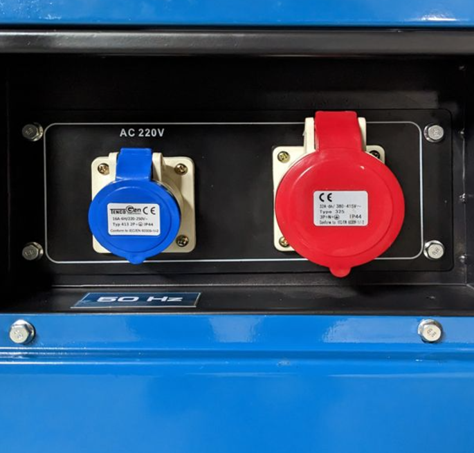 Фото 4 Генератор дизельний PROFI-TEC DGS15-3 Power MAX 14кВА/11,5кВт 380В двухцилиндровый