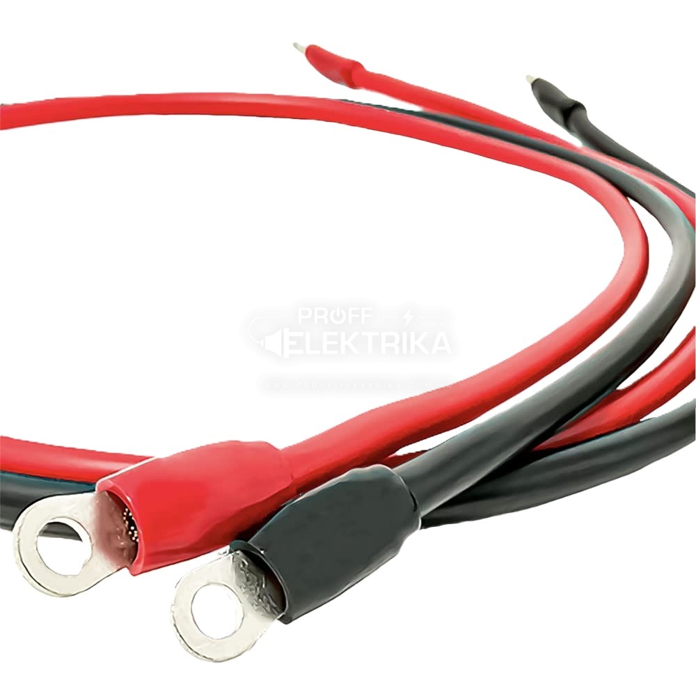 Фото 2 Кабель инверторный 25 мм² х 50 см