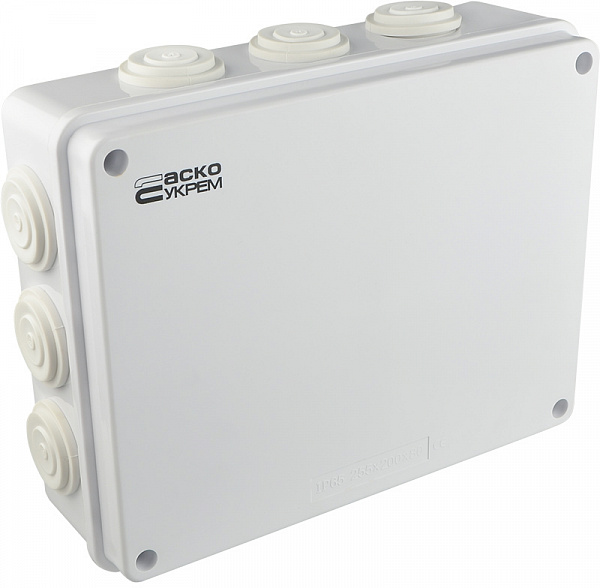 Фото 2 Коробка распределительная квадрат 255*200*80 TY-RA Аско