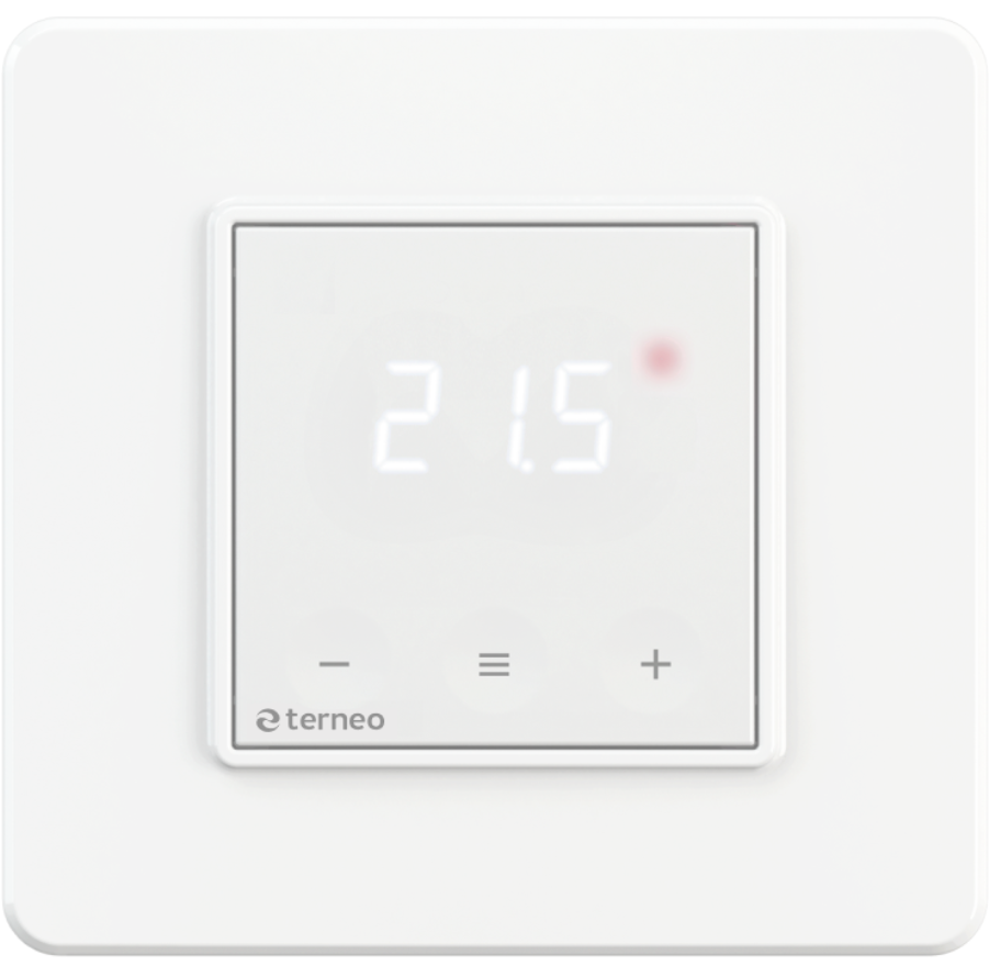 Фото Терморегулятор terneo s білий