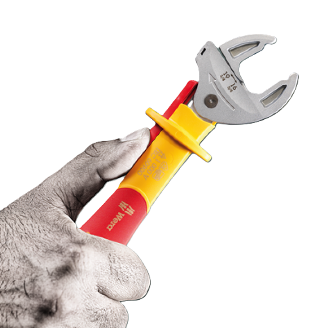 Фото 3 Рожковий ключ WERA 6004 VDE Joker М з автоналаштуванням 13-16 мм 05020152001