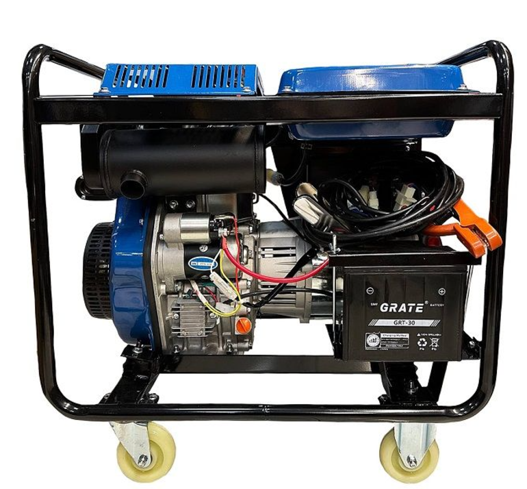 Фото 2 Генератор дизельный сварочный ALDO AP-6500WDG (100% медь)