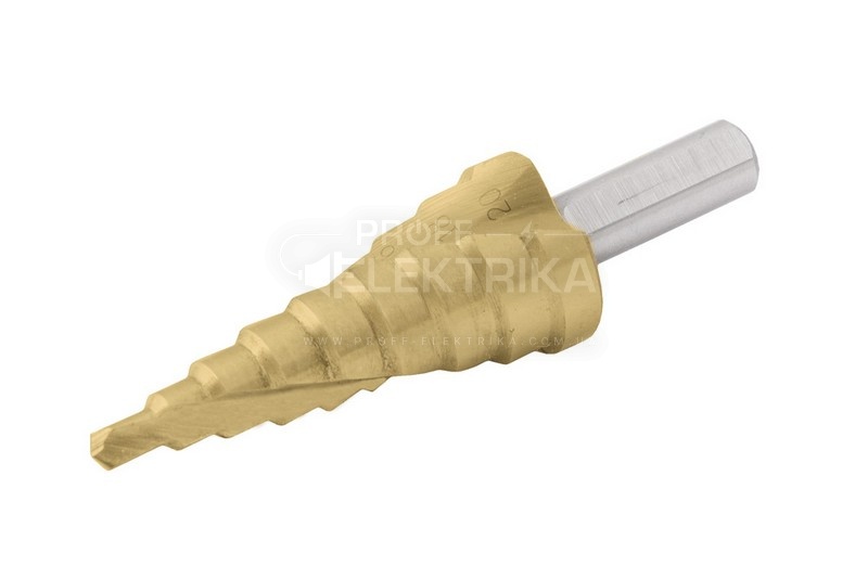 Фото Свердло для металу ступінчасте HSS 4-20 мм 9 ступенів GRANITE