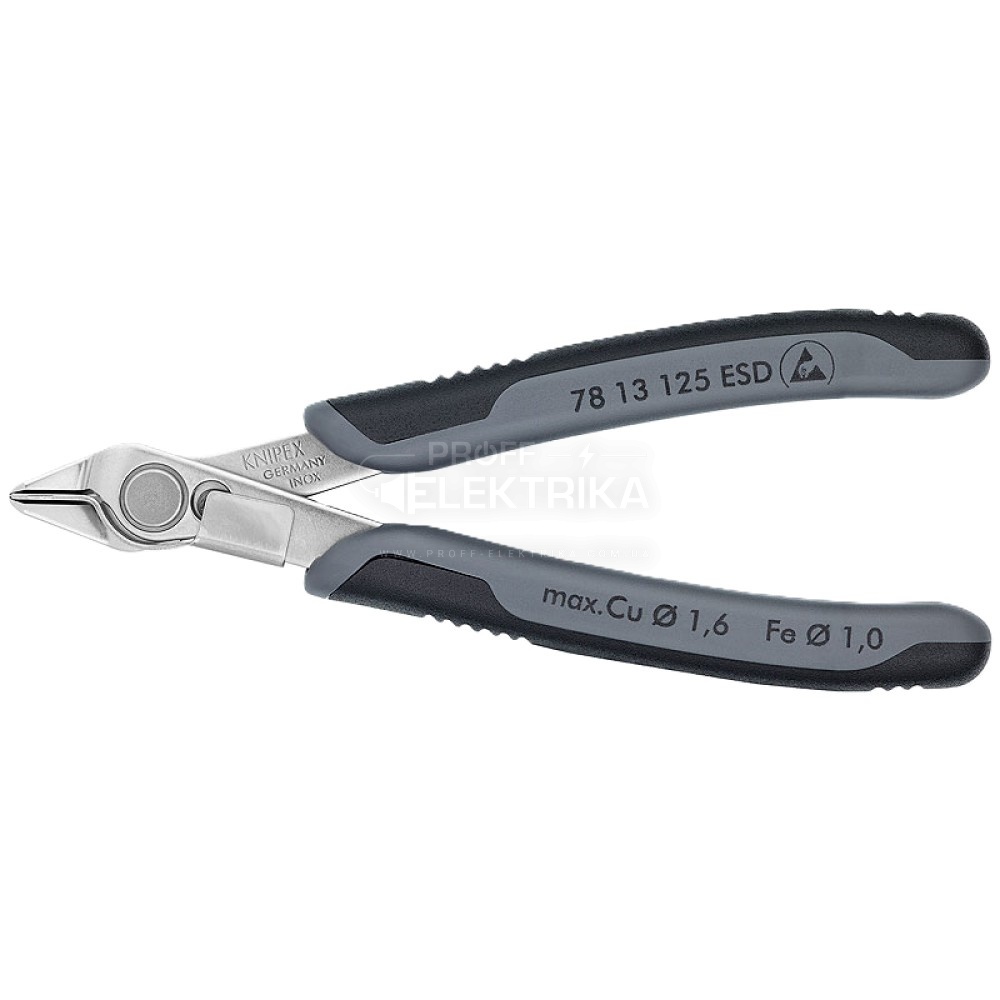 Фото Кусачки Electronic Super Knips ESD KNIPEX 78 13125 ESD