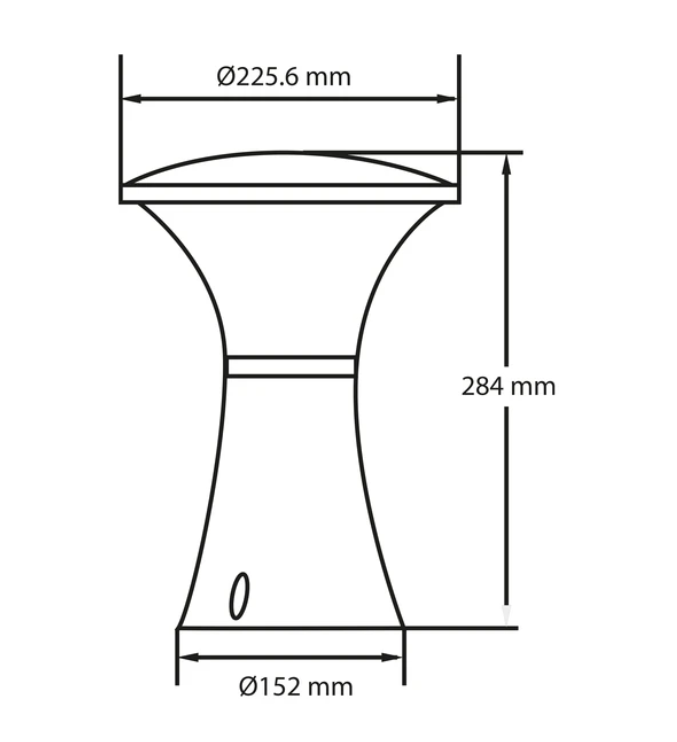 Фото 2 Светильник садово-парковый PAPATYA-1 Е27 черный HOROZ ELECTRIC 400-000-141