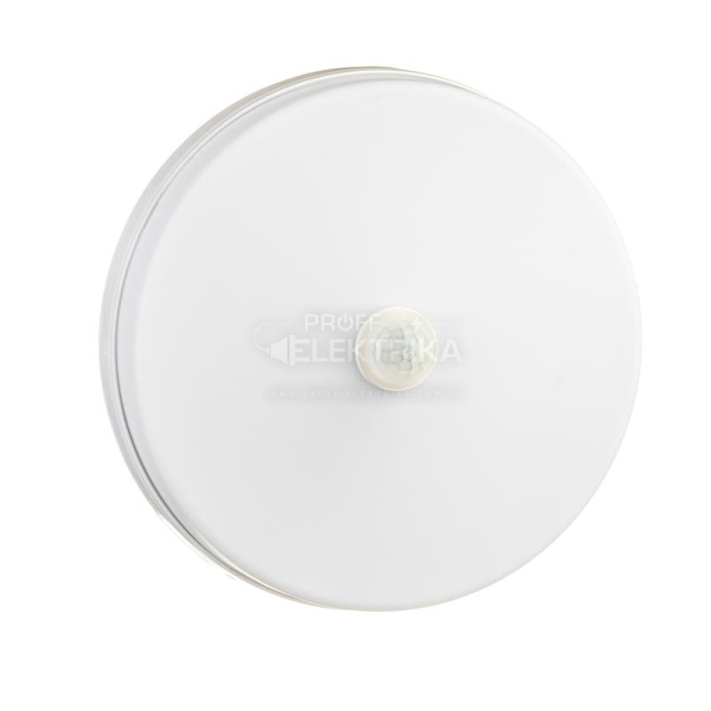 Фото Світильник стельовий коло з датчиком руху (360*) ROUND-3 24W