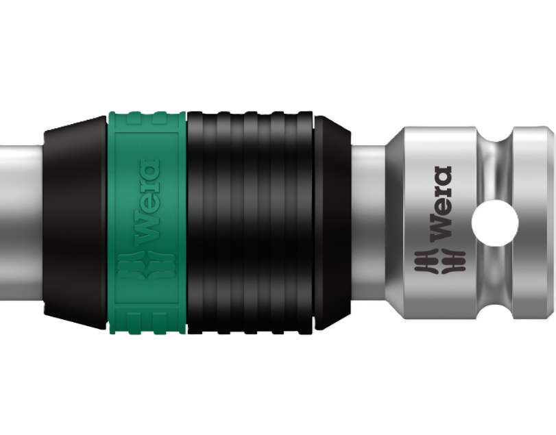 Фото Перехідник-адаптер WERA Zyklop 8784 A1 квадрат 1/4" біта HEX1/4" 05003529001