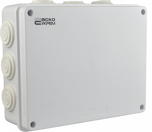 Фото Коробка распределительная квадрат 255*200*80 TY-RA Аско