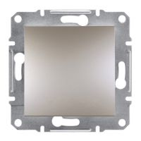 Кнопка дзвінка самозатискна Schneider Electric Asfora бронза