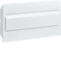 Щит на 18 модулів з білими дверцятами COSMOS