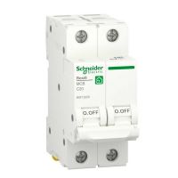 Автоматичний вимикач 2P 20A 6kA С RESI9 Schneider