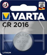 Батарейка Lithium СR 2016 VARTA