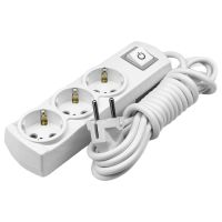 Подовжувач з кнопкою 3 гнізда 3м  VIOLUX