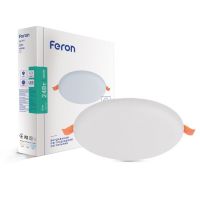 Світлодіодний вбудований світильник Feron AL701 24Вт 4000K білий