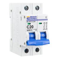 Автоматичний вимикач Acko ВА-2017/С 2P 20A 6кА C