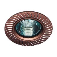 Вбудований світильник Feron GS-M392 під лампу коричневий