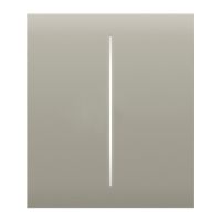 Центральна кнопка для вимикача Ajax CenterButton 2-gang оливкова